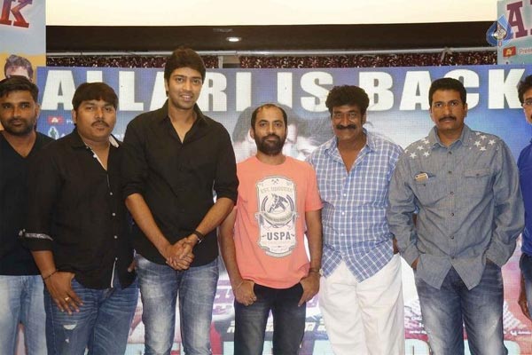 james bond,allari naresh,sai kishore maccha,anil sunkara  'జేమ్స్‌ బాండ్‌' మూవీ సక్సెస్‌ మీట్‌! 